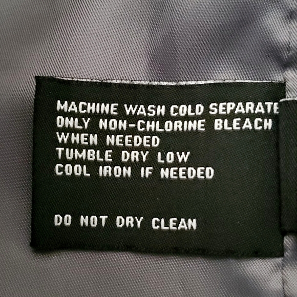 🆕️LONDON FOG Metallic Gray Water Resistant Double Breasted Trench Coat SIZE: PS - Picture 15 of 16